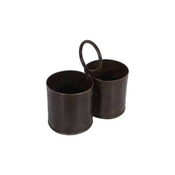 Double Iron Pot with Handle