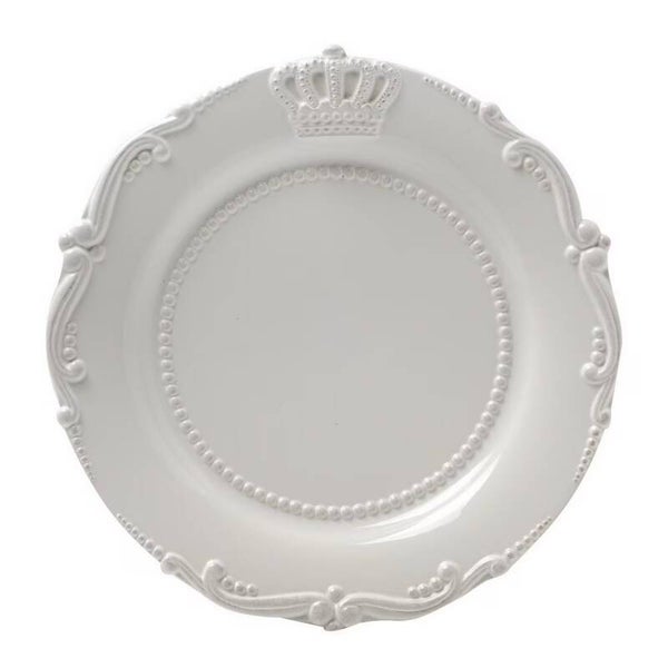 Louis Crown |  Ceramic Large Dinner Plate