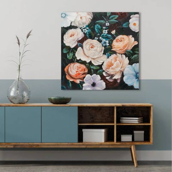 Rembrandt | Flower Painting - Hand painted