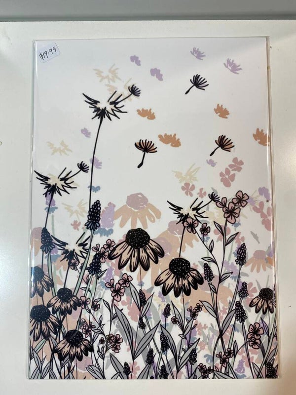 TS | Poster A4 - Autumn Wildflower
