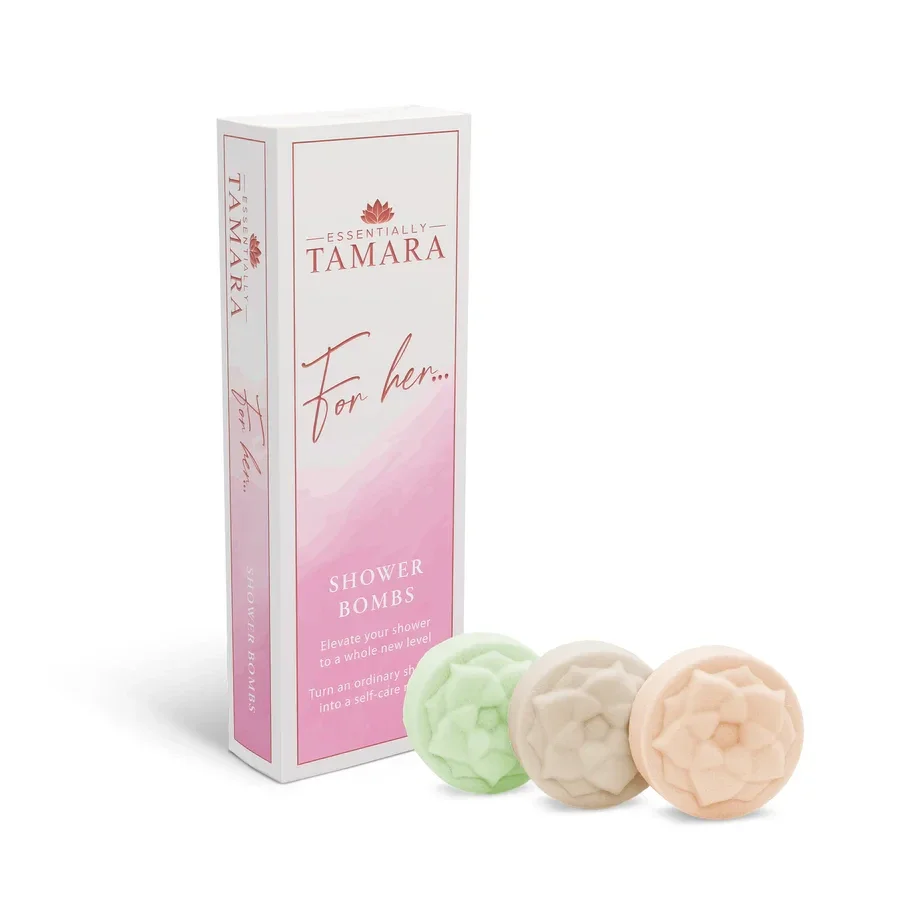 For Her Collection - Box of 3 Shower Bombs