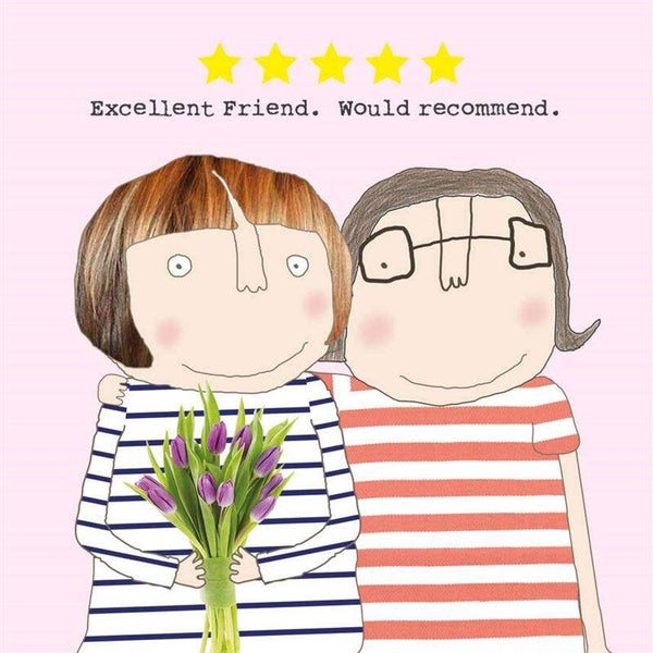 Rosie Made A Thing | Five Star Friend - Card
