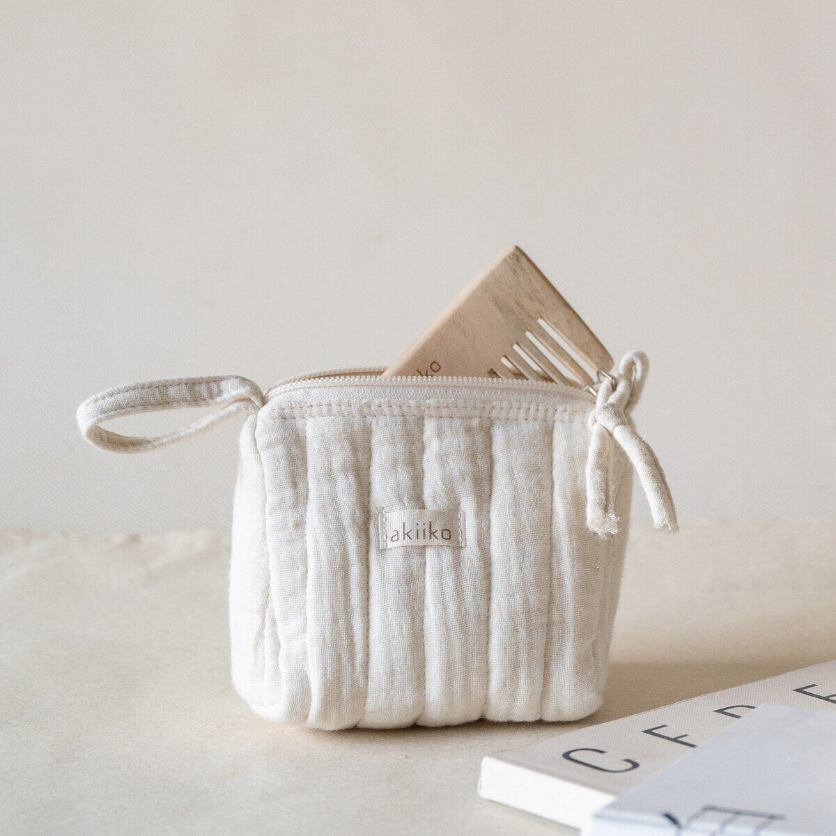 AKIIKO | Terry Triangle Pouch - Small