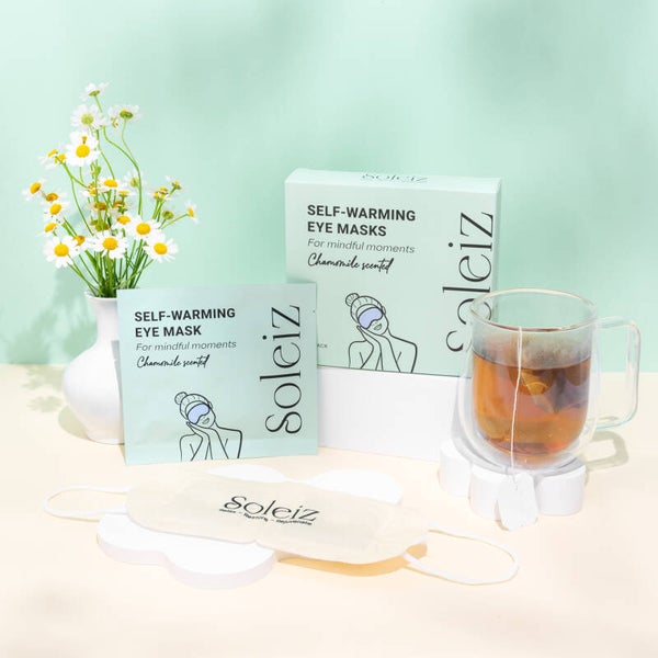 Soleiz | Chamomile Self-Warming Eye Mask (Box of 5)