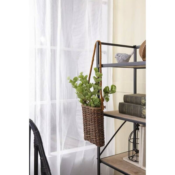 Hanging Rattan Basket