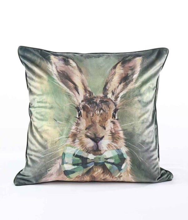 MM Linen | Hare Tie Cushion