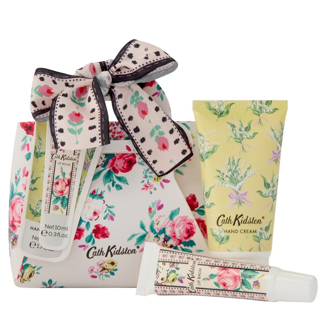 Cath Kidston | Wild Flowers Wild Women Mini Hand & Lip Bag Gift Set