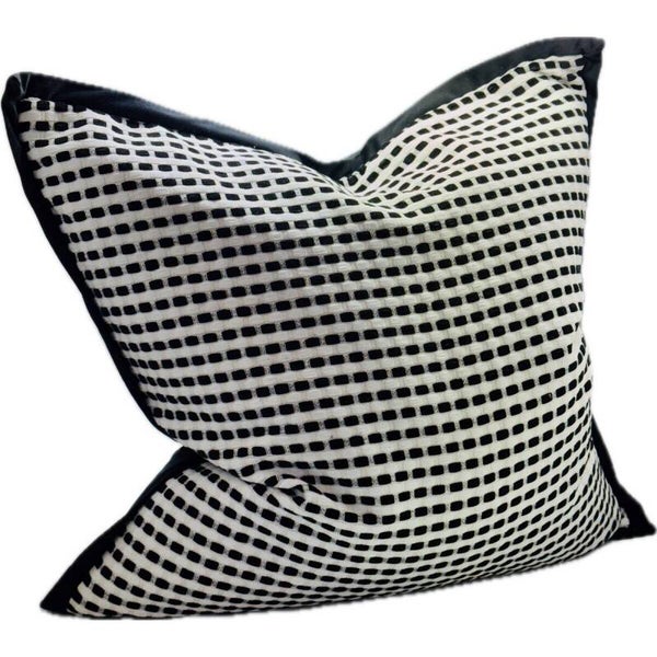 Snugg & Co | Cushion Cover- Jacquard - Black White