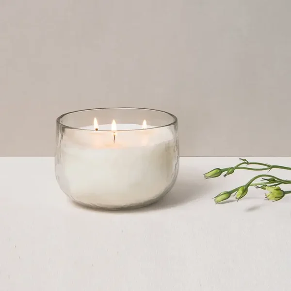 The Collective | Pebbled Triple-Wick Candle Bowl