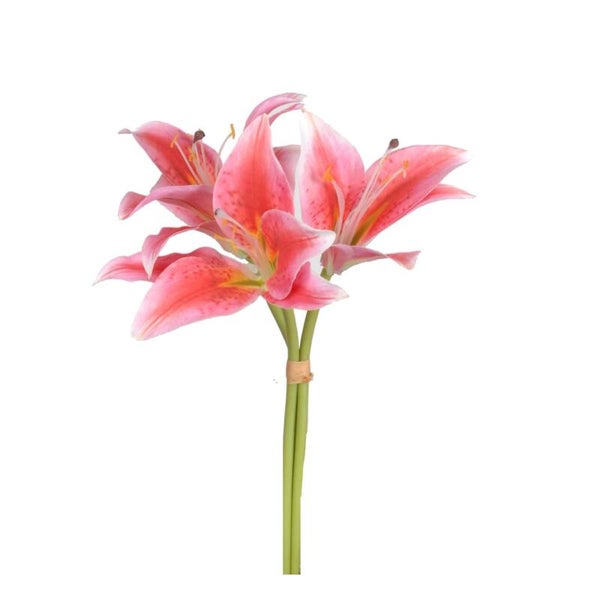 Artisan Florals | Lily Bundle (3) - Hot Pink
