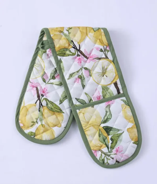 MM Linen | Limone Double Oven Glove