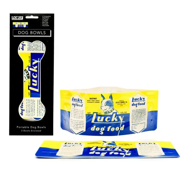 Modgy Portable Dog Bowl | Lucky