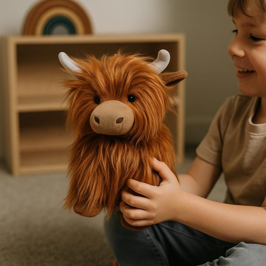 Lily & George | Mac the Highland Cow