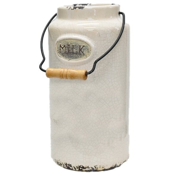Artisan Florals | Milk Churn - Cream