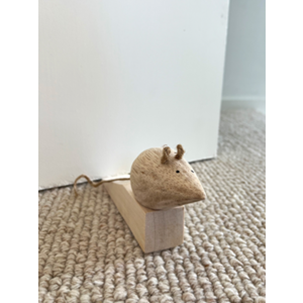 Bear & Fox | Door Wedge Mouse Wood