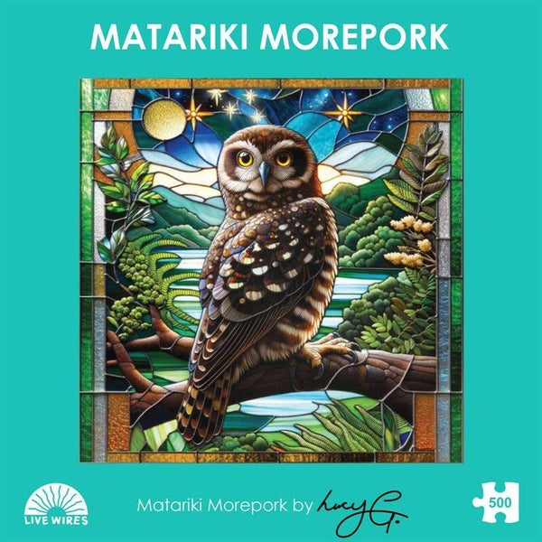 Lucy Gauntlett | Matariki Morepork 500 Pce - Puzzle