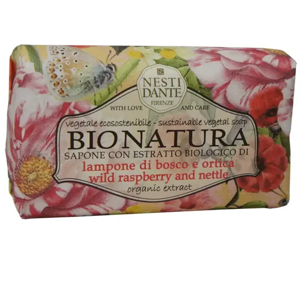 Nesti Dante |  Wild Raspberry and Nettle Soap - 250g