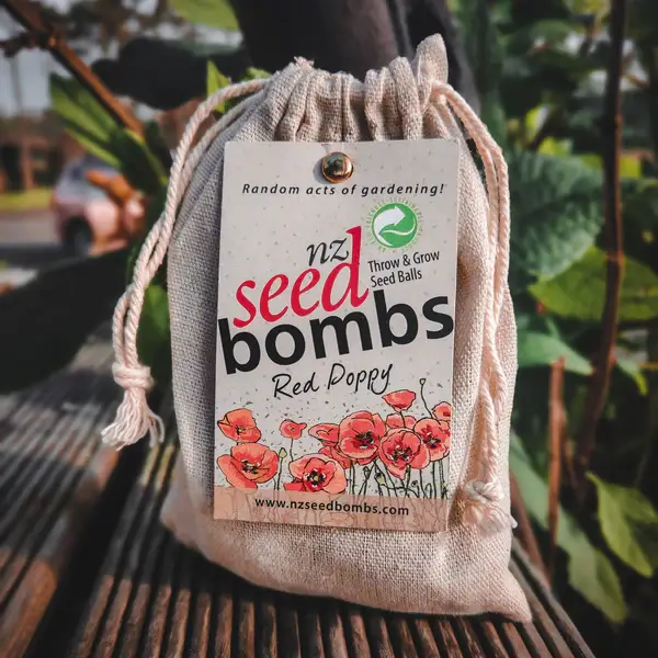NZ Seed Bombs | Red Poppy