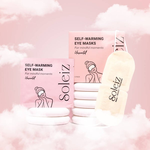 Soleiz | Unscented Self-Warming Eye Mask (Box of 5)