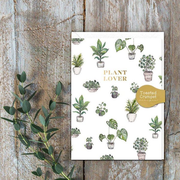 Toasted Crumpet | Plant Lover - Mini Card
