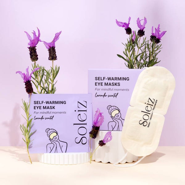 Soleiz | Lavender Self-Warming Eye Mask (Box of 5)