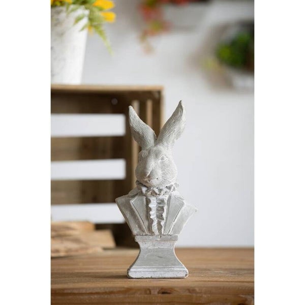 Rabbit Head Sculpture