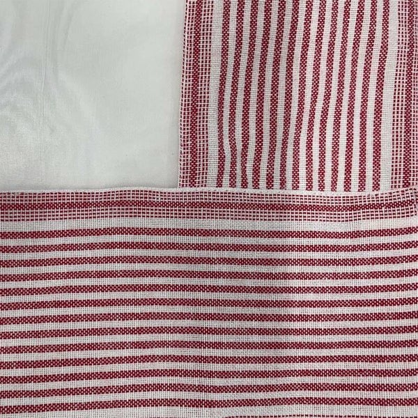 Linens & More | Food Cover White/Red Rec