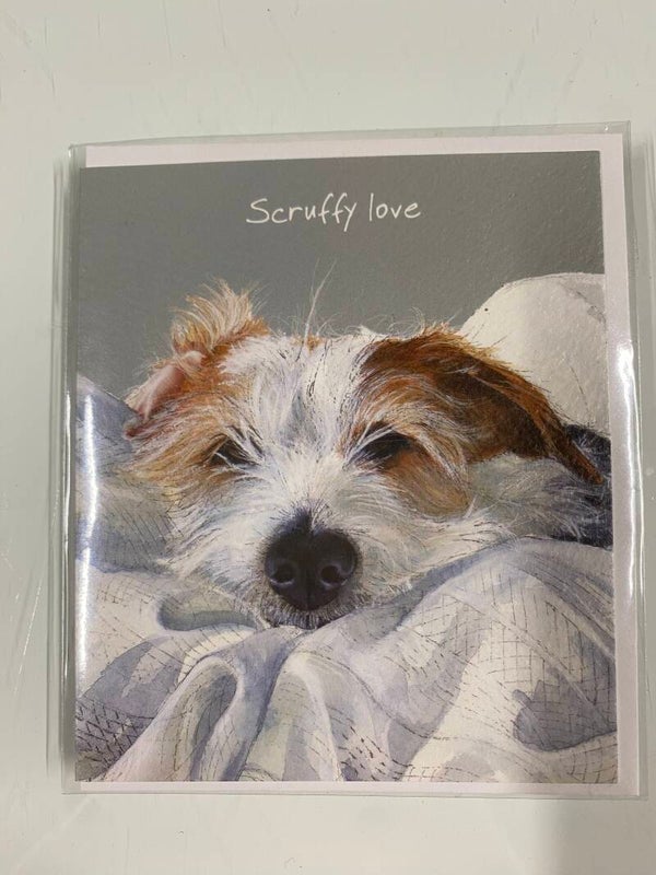 Little Dog Laughed | Scruffy Love - Mini Card