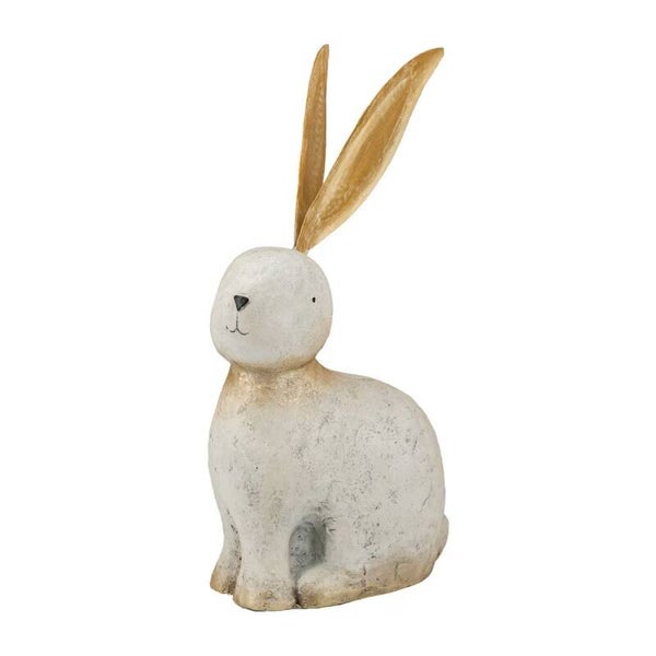 Sitting Rabbit with Long Gold Ears