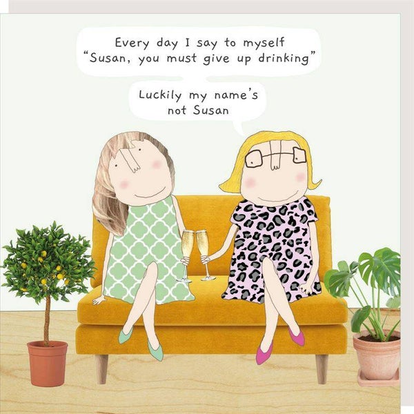 Rosie Made A Thing | Susan - Humour Card