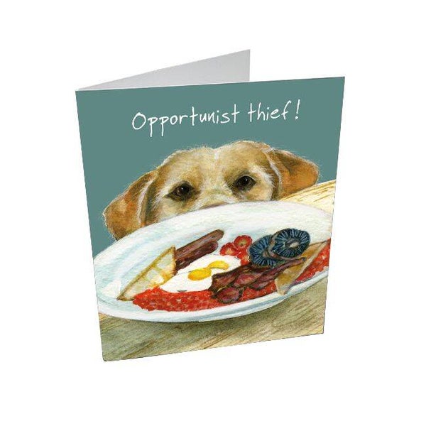 Little Dog Laughed | Opportunist Thief - Mini Card