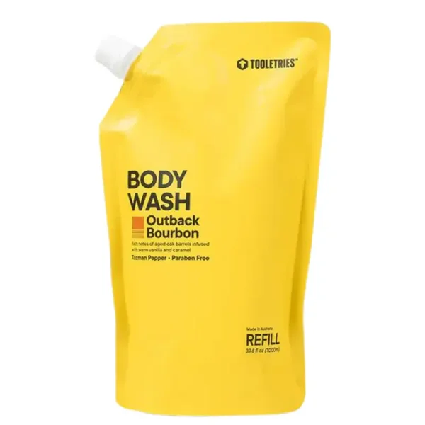 Tooletries | Body Wash Refill - Outback Bourbon (1000ml)