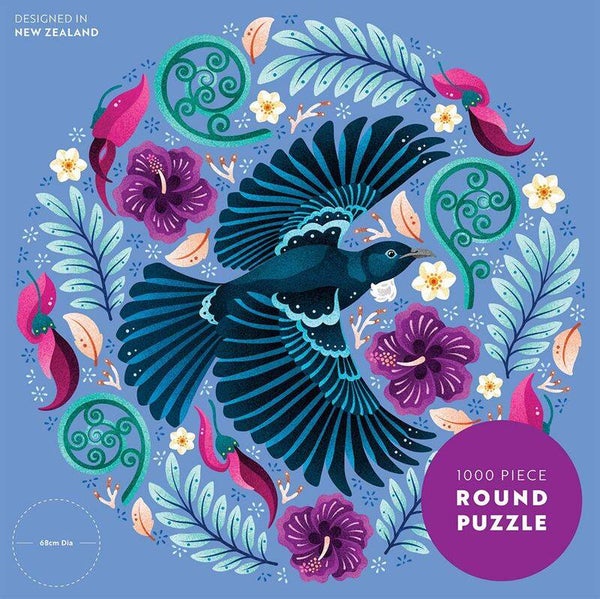 Catherine Marion | Tuneful Tui 1000 Pce - Round Puzzle