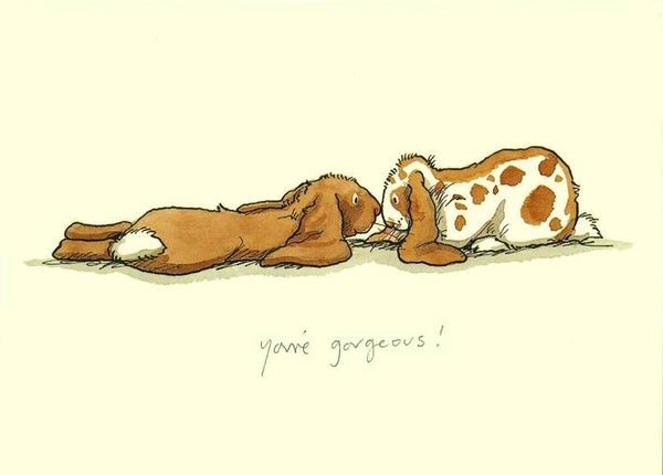 Two Bad Mice | You're Gorgeous - Card