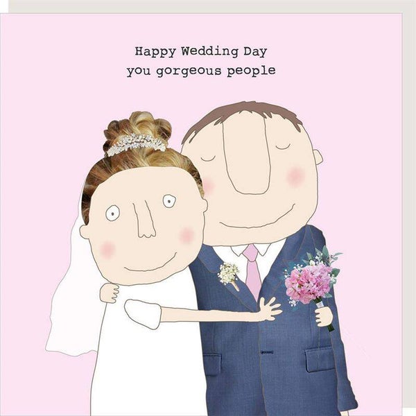 Rosie Made A Thing | Gorgeous - Wedding Card