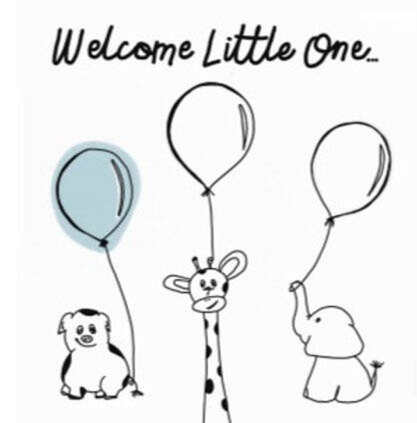 TS | Welcome Little One - Blue