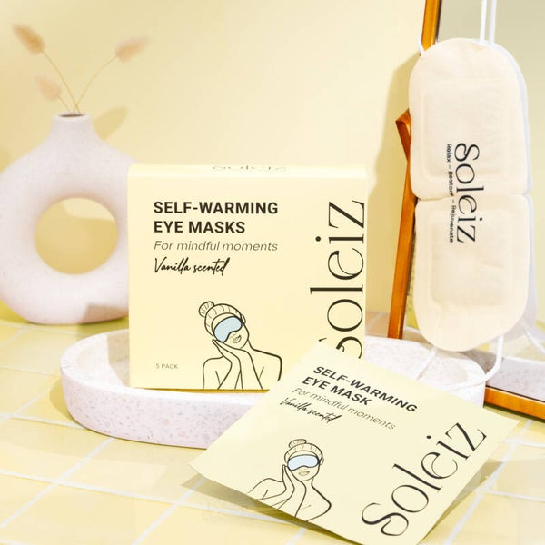 Soleiz | Vanilla Self-Warming Eye Mask (Box of 5)