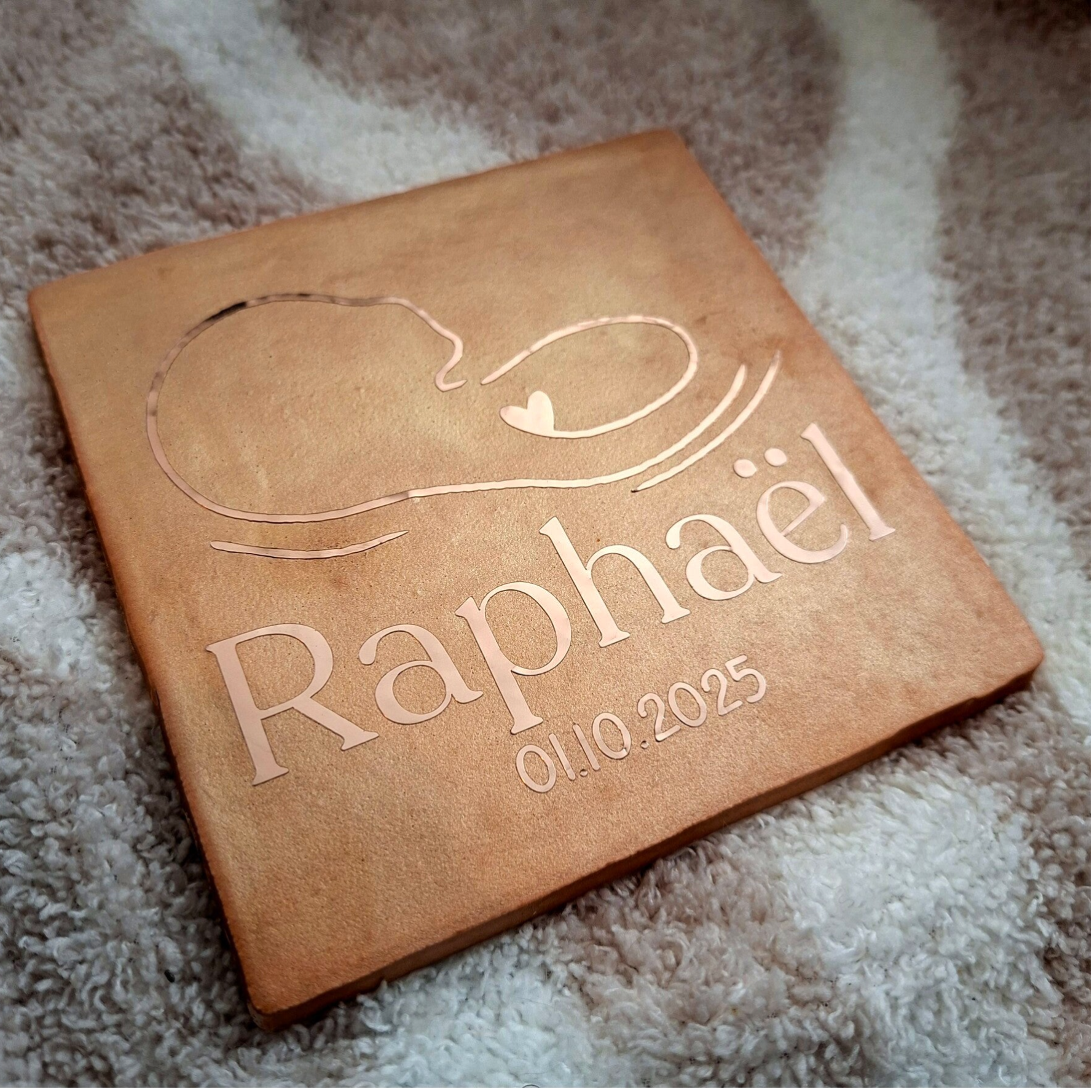 Echo tegel - geboorte