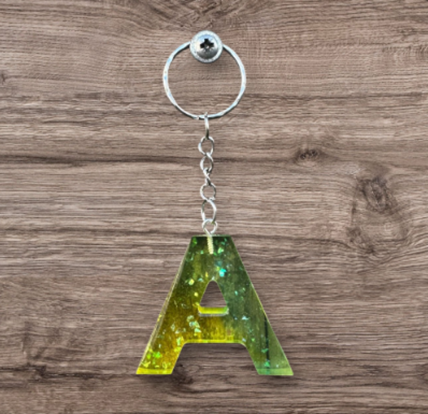Letter sleutelhanger