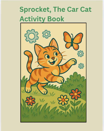 Sprocket, The Car Cat: Activity Book
