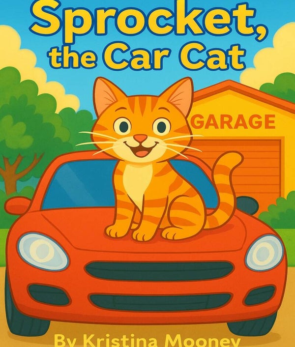 Sprocket, the Car Cat – Book & Activity Pack (Signed Edition)