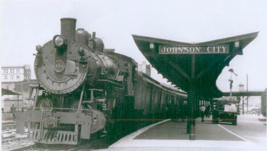 OLD Johnson city train station