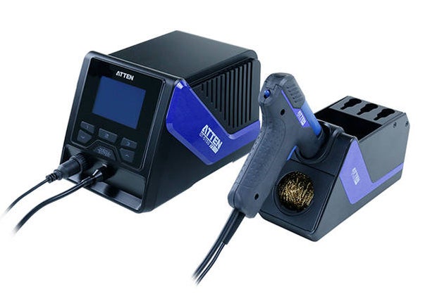ATTEN GT-5150 desoldering station with the GT-X150 gun in its stand