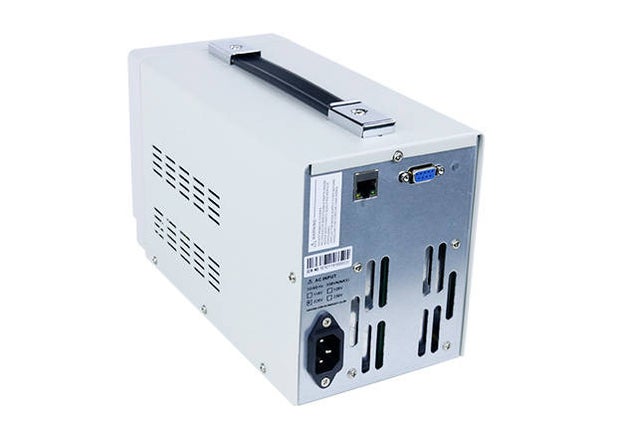 ATTEN TPR32-5A rear panel with the RS232 connector and mains inlet