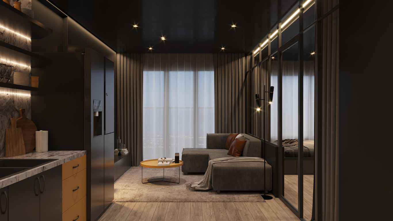 Kompleksowo wykończony apartament – realizacja Remont z Poziomem