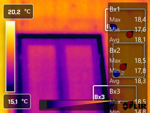 Termografia del nodo finestra per verifica della posa e delle dispersioni termiche del serramento