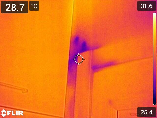 Perdita di condensa da impianto di aria condizionata con origine individuabile