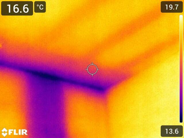 Termografia per diagnostica dell'edificio e rilievo di elementi costruttivi