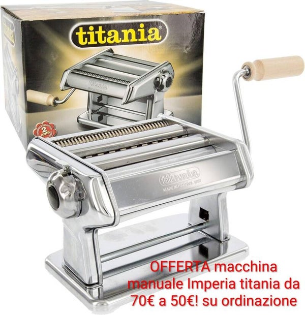 macchina della pasta imperia titania