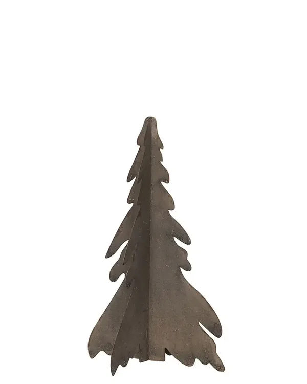 Trädgårdsdekoration Gran Fällbar Metall 25cm